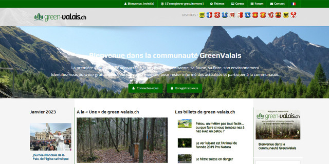 Green-Valais.ch, une plateforme pour sensibiliser à la ... Image 1