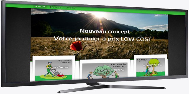 Site web - yd-entretien.ch