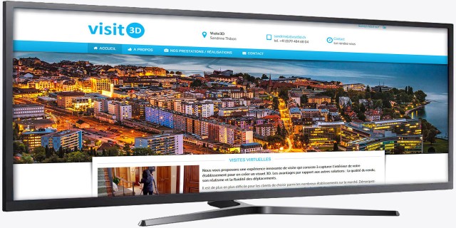 Site web - visit3d.ch